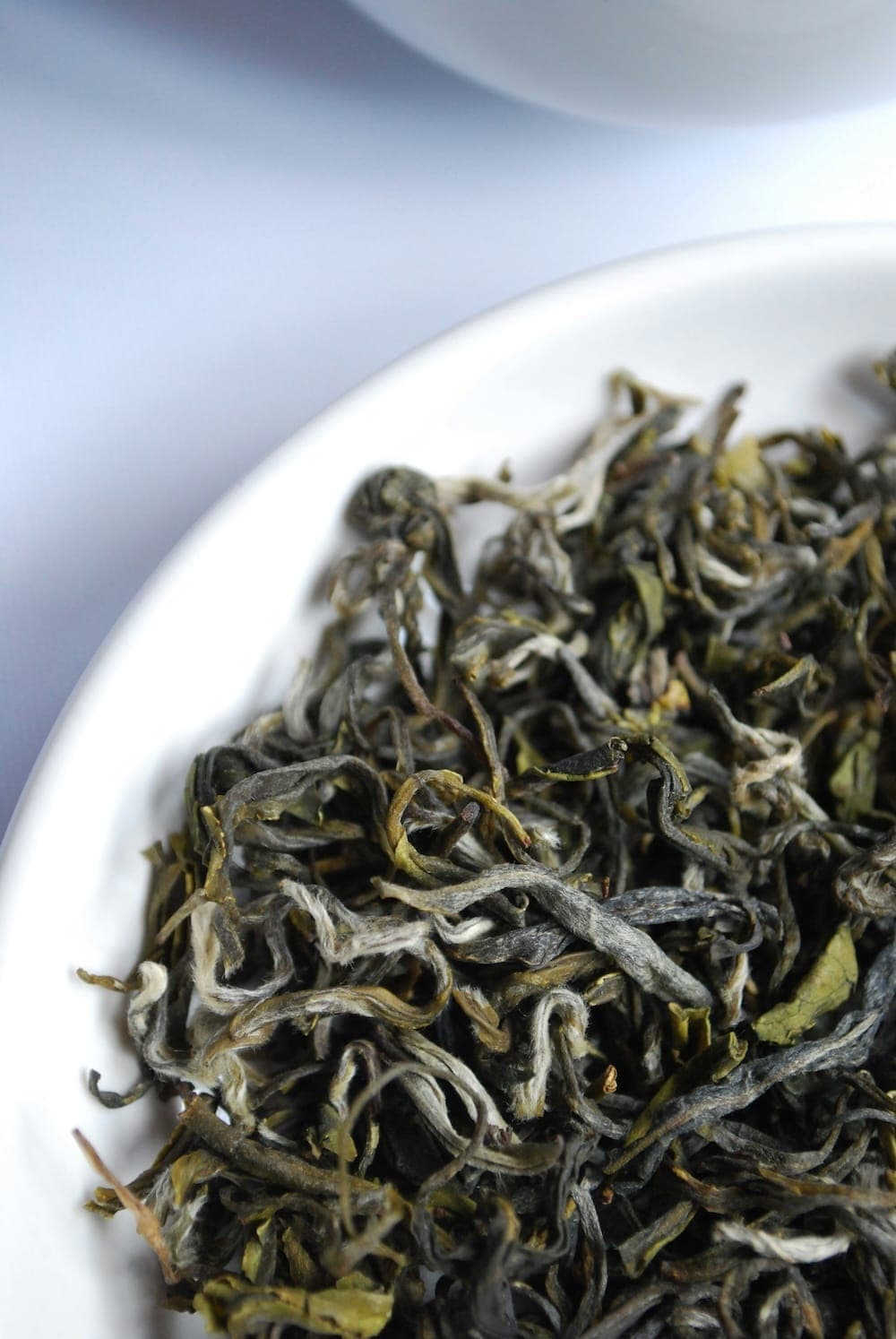 dried tea leaves