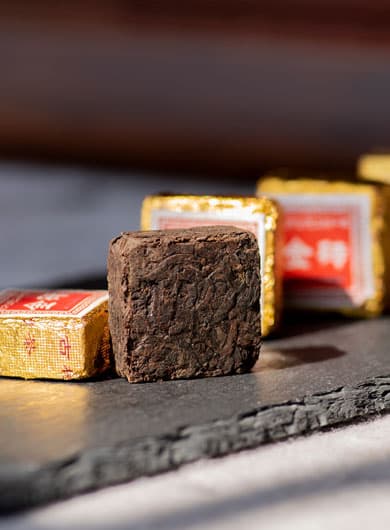 Ripened Jin Zhuan Pu-erh Mini Brick