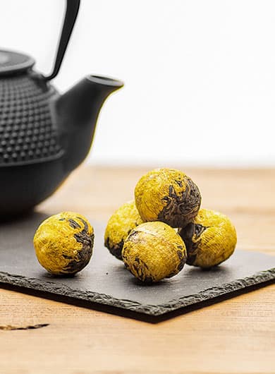 Golden Emperor Chrysanthemum Dragon Ball Black Tea