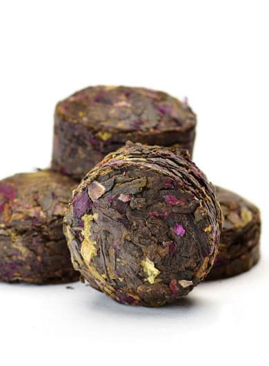 Ripened Rose Pu-erh Mini Tuocha