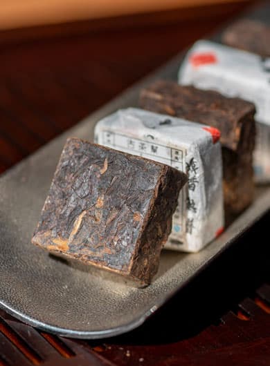 Ripened Zhang Xiang (Camphor Wood Scent) Pu-erh Mini Brick