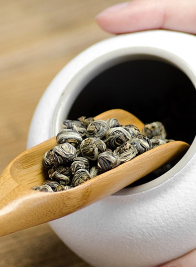 Superfine Jasmine Downy Dragon Pearls Green Tea