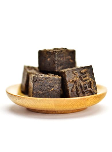 Ripened Cube Tuocha Pu-erh Mini Brick