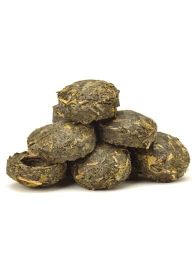 Jasmine Raw Pu-erh Mini Tuocha